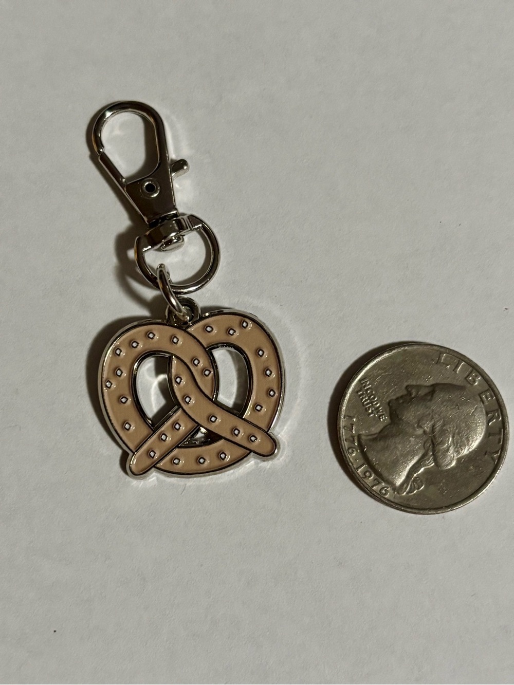 New US OPEN 2026 AMEX Card exclusive Pretzel Charm for Phone chain/Bracelet